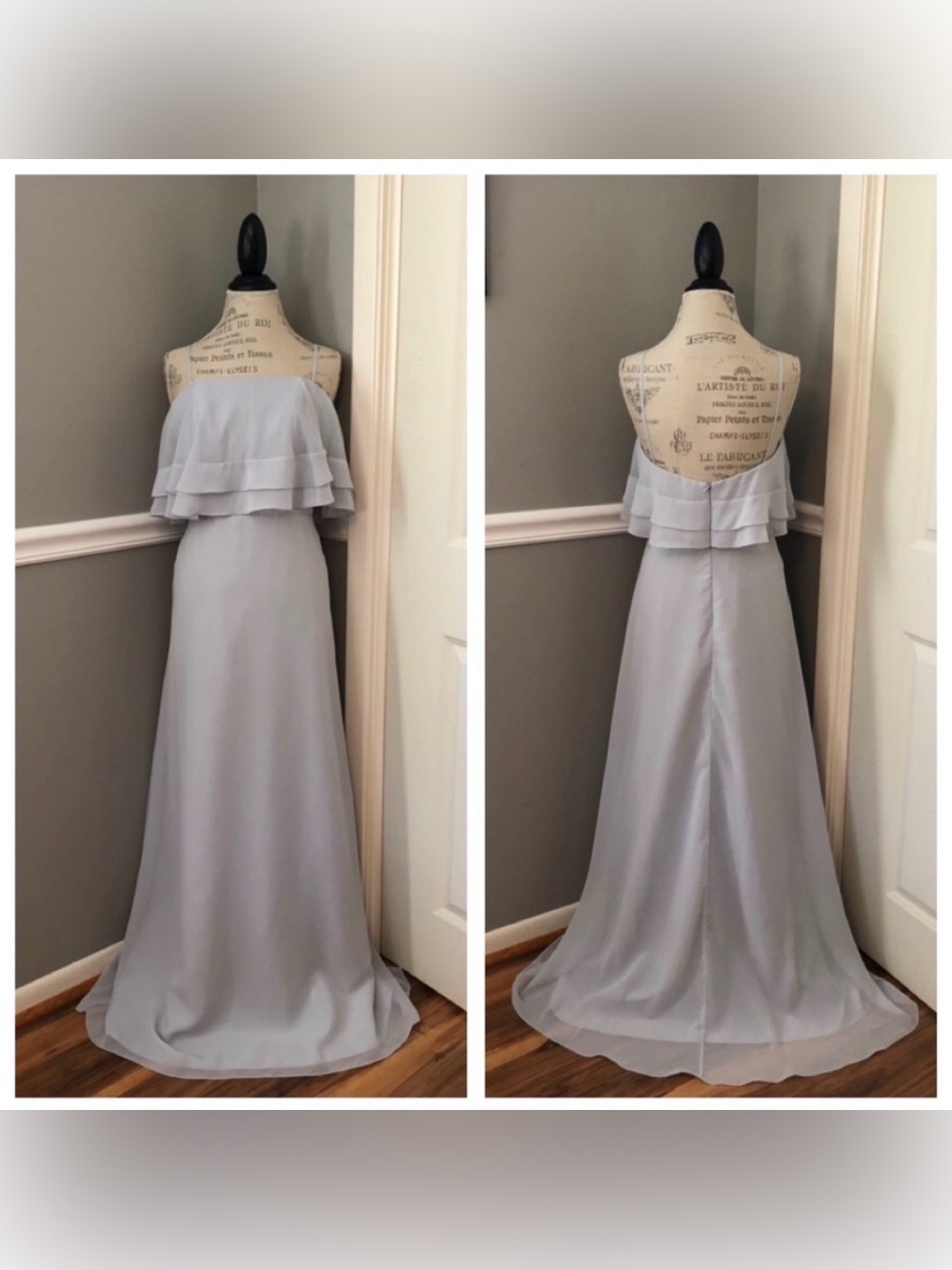 ✨ Elegant Formal Gown, NWT, Size 12, Light Blue✨